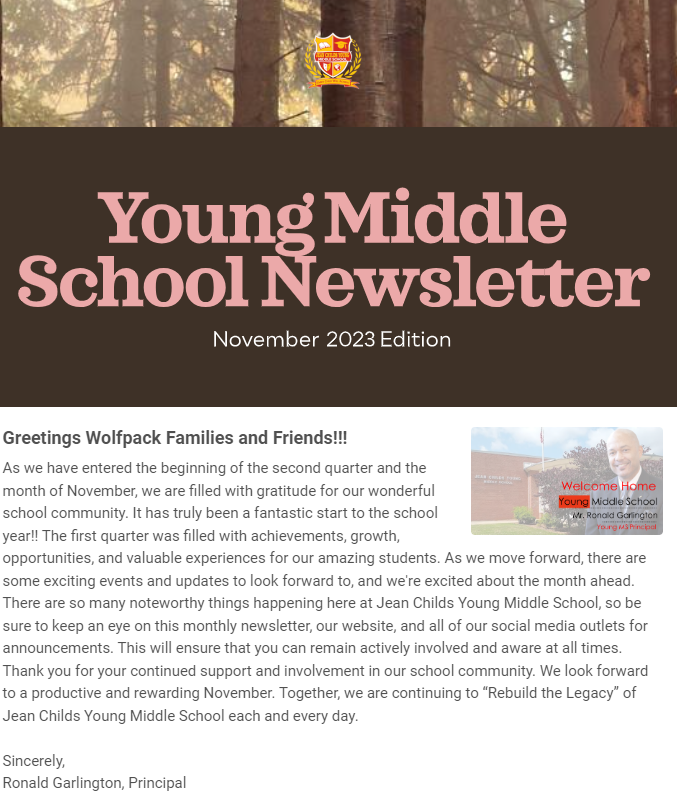  November Newsletter